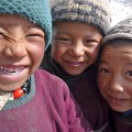 Les enfants au Zanskar - Anne Bécel