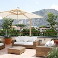 La terrasse de l'auberge Seven à Sorrento