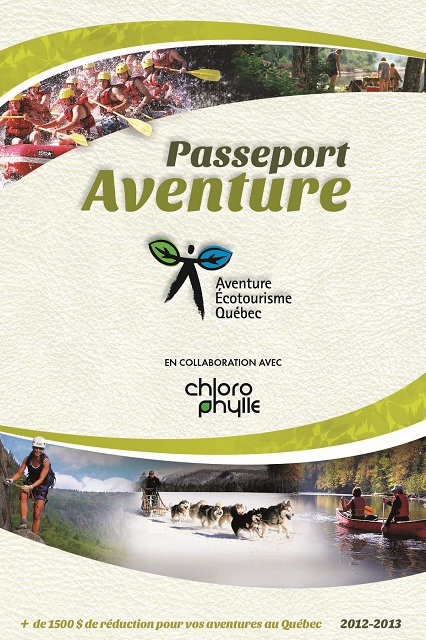 Passeport Aventure - Aventure Écotourisme Québec - Chlorophylle