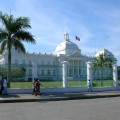 Le palais présidentiel avant son effondrement par Isabelle Charette Haïti