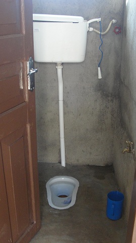toilette en safari - Afrique
