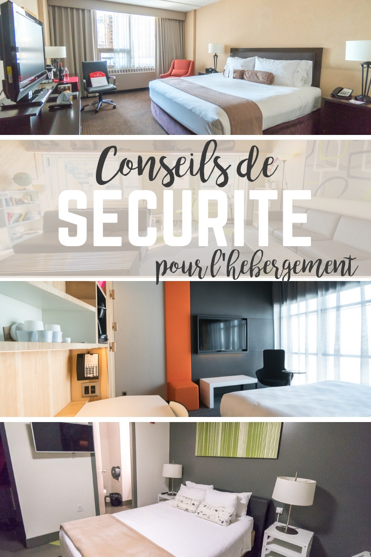 Rester sécuritaire à l'hôtel