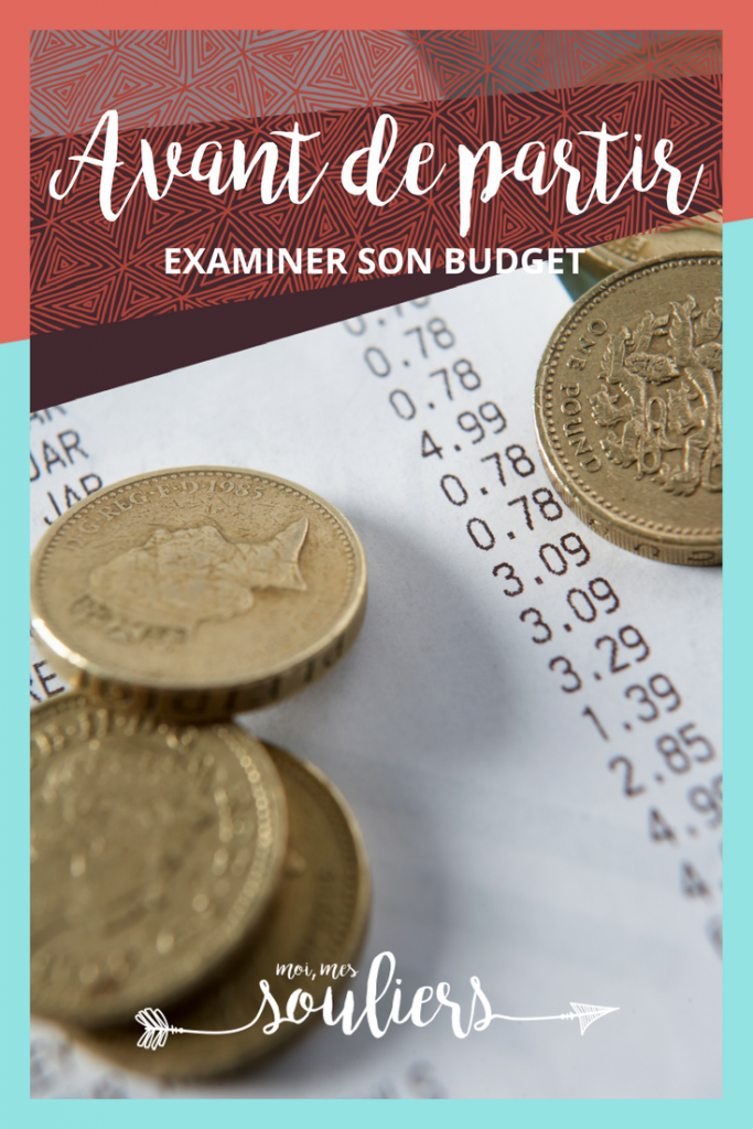 Pinterest Avant de partir Examiner son budget