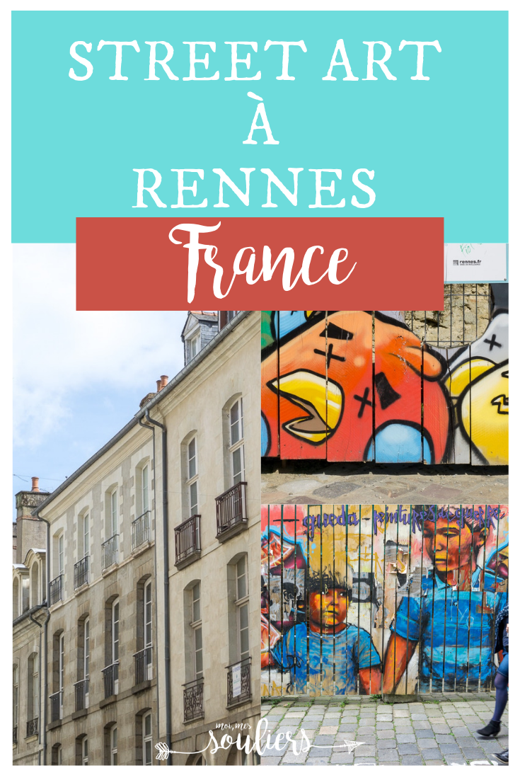 Street art à Rennes en France