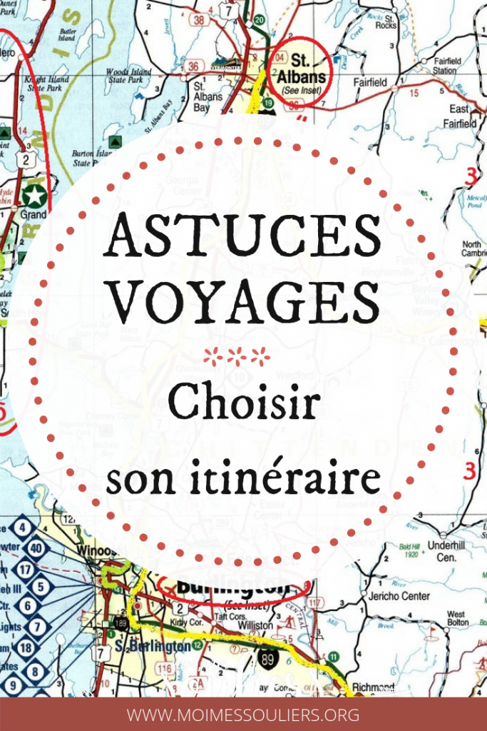 Choisir son itinéraire voyage