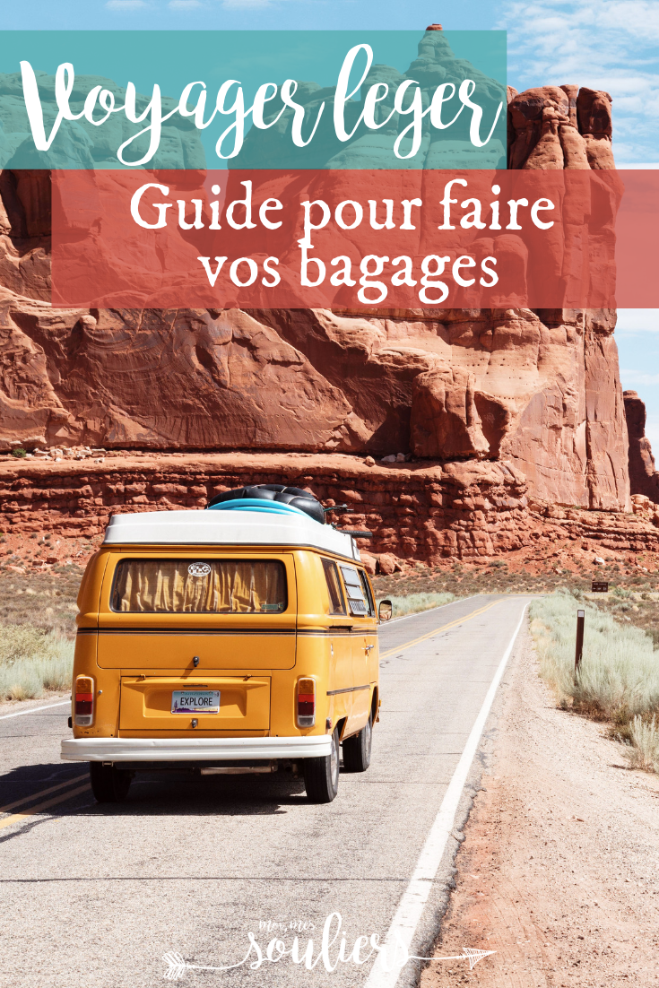 Guide pour voyager léger