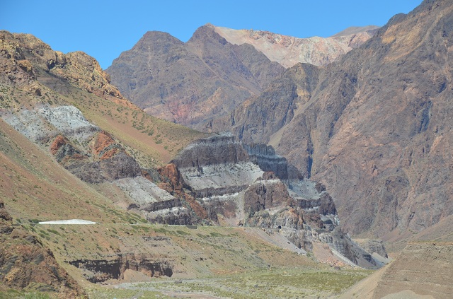 La cordillère - près de Uspallata