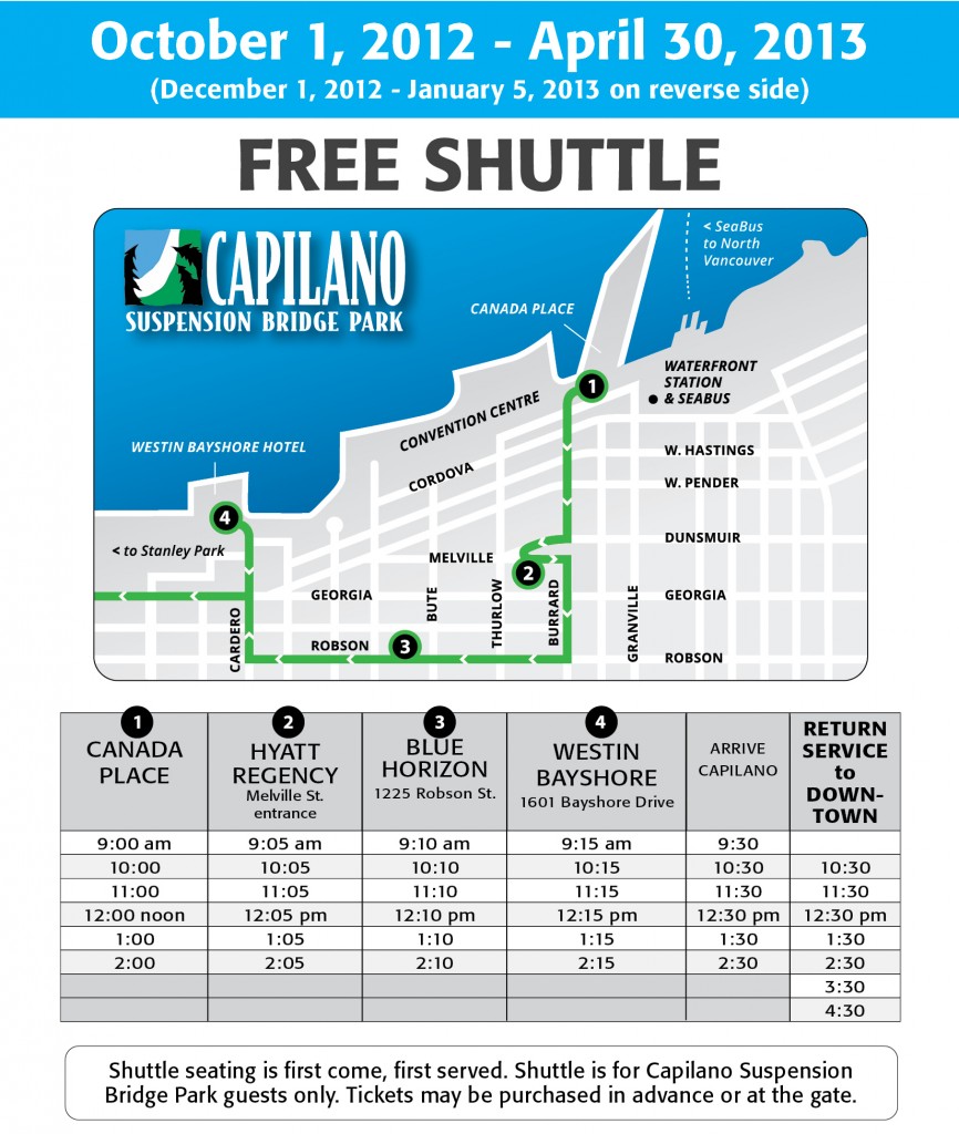 horaire shuttle