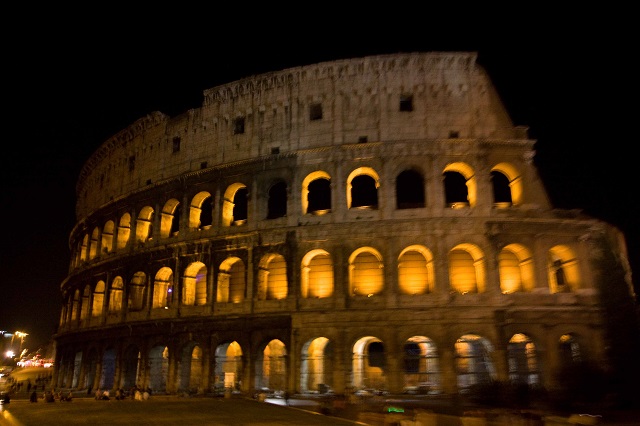 Colisée de nuit Italie Rome