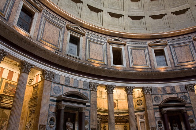 Coupole du Panthéon Italie Rome