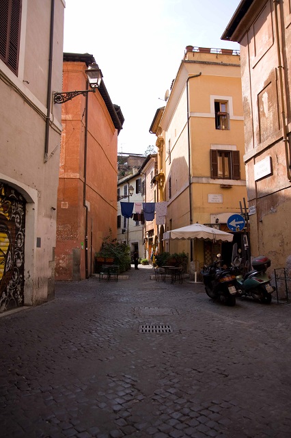 Les ruelles du Trastevere Italie Rome