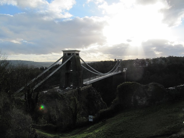 Pont Clifton et les gorges de la rivière Avon