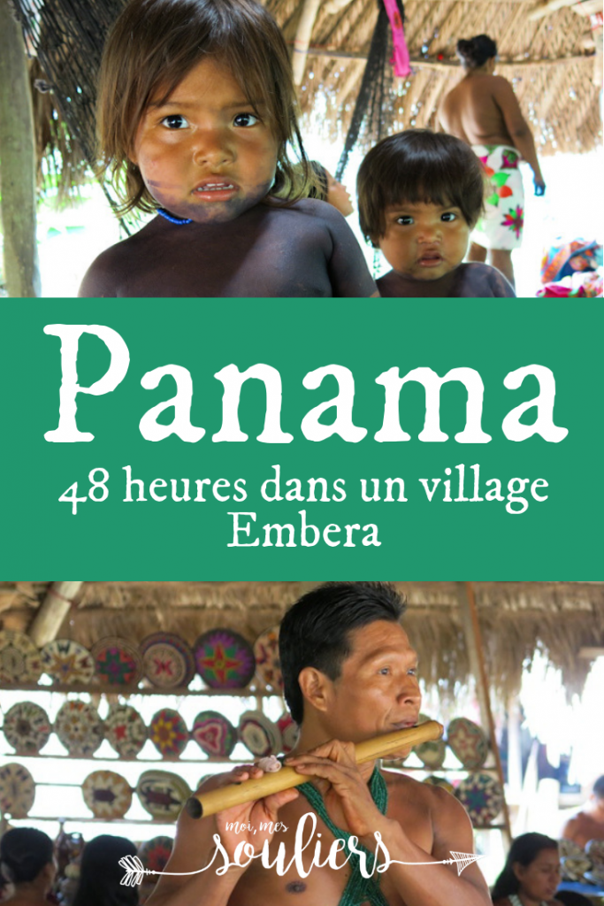 Panama - visite d'un village Embera