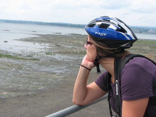 Nos vélos lors de notre trip à l'île d'Orléans