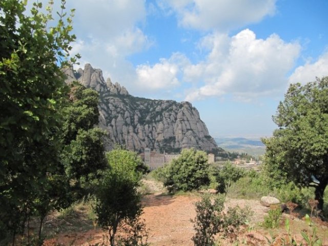 Abbaye vue de loin