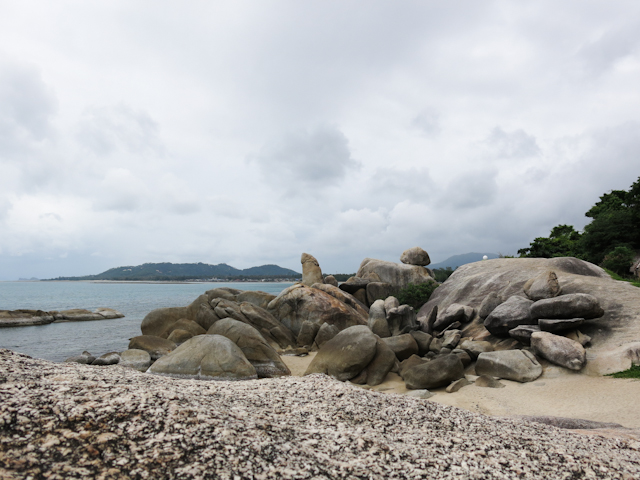 Hin Ta ou la roche grand-père Koh Samui Thailande