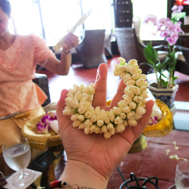 cours sur l'art floral Thailande Koh Samui