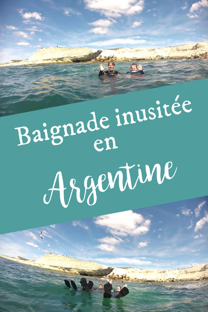 Baignade inusitée en Argentine