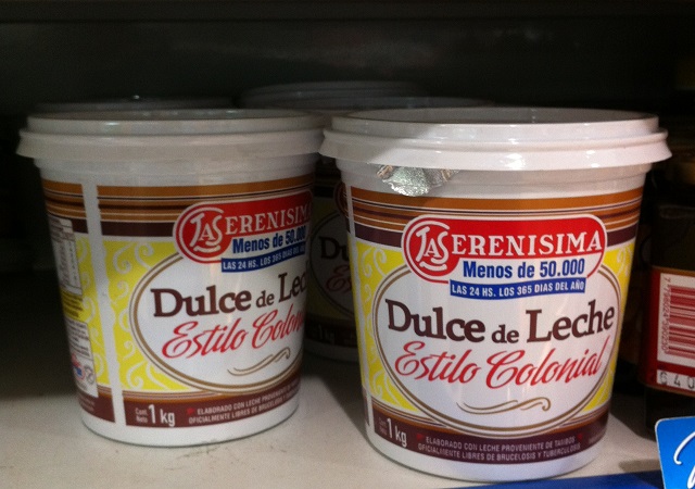 Dulce de leche argentin