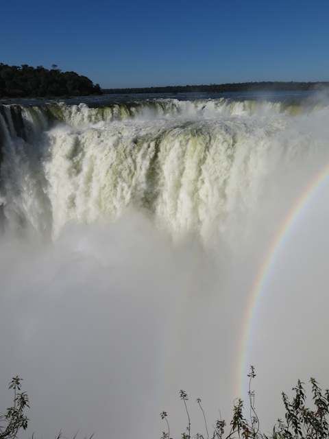 Garganta del Diablo aux chutes d'Iguazu en Argentine