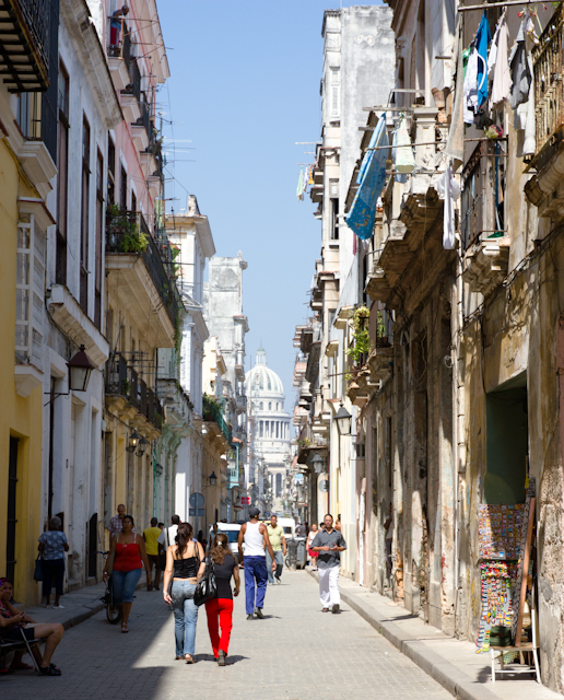 Les allées de la vieille Havane, Cuba