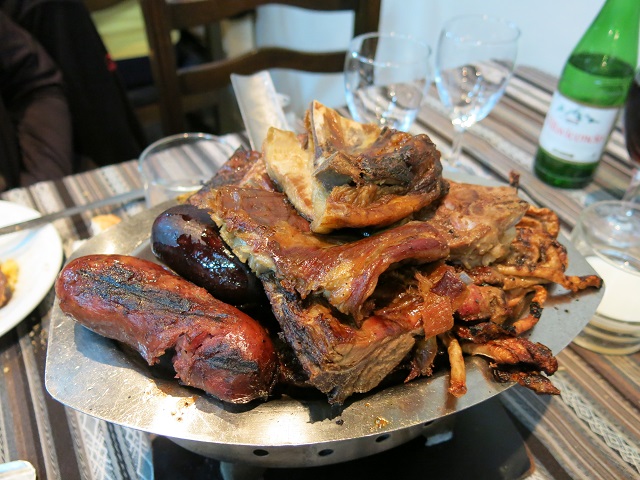 Parillada, beaucoup de viande - Argentine