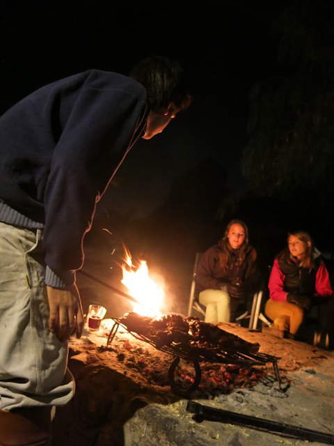 Les experts préparent le repas - Mendoza, Argentine