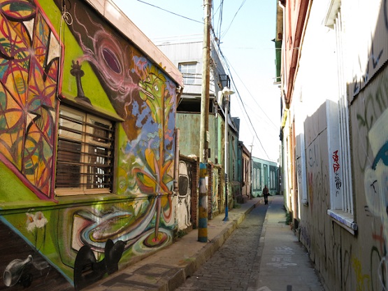 Art de rue Valparaiso, Chili