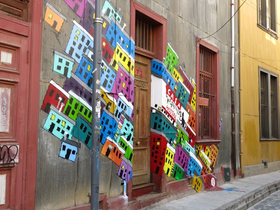 Art de rue Valparaiso, Chili