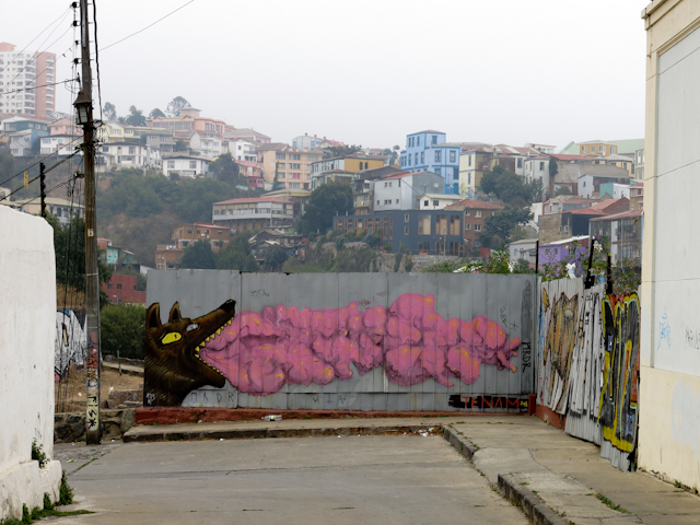 Art de rue Valparaiso, Chili 