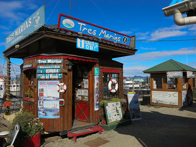 Kiosque Tres Marias - Port d'Ushuaia, Argentine