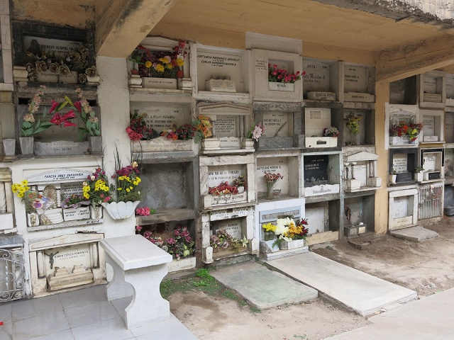 Cimetière de Santiago au Chili