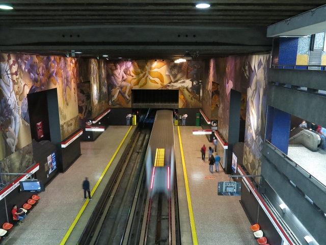 Le métro de Santiago, moderne et bien pensé