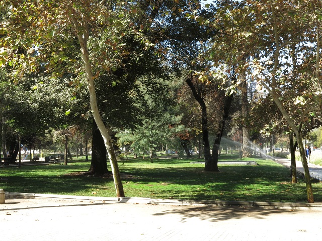 Parque Forestal - Santiago, Chili