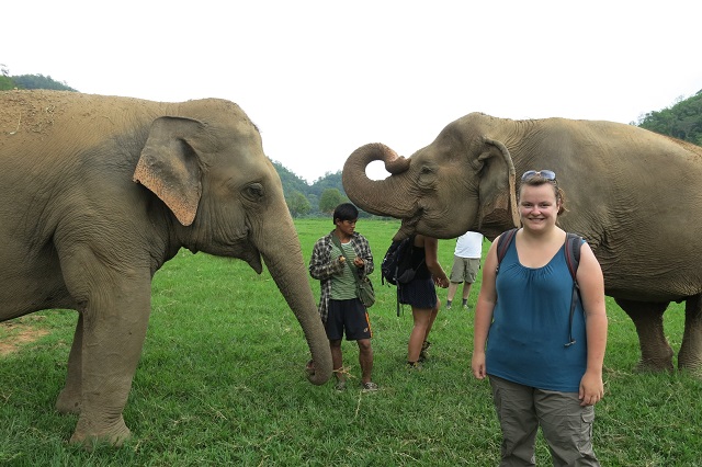 Elephant Nature Park à Chiang Mai, Thailande