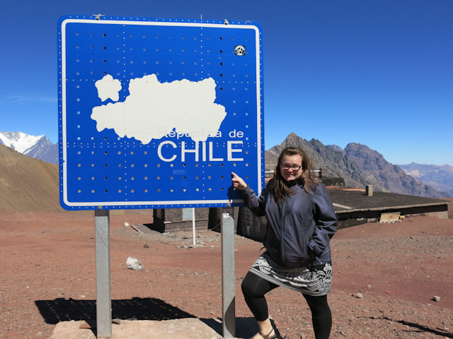 À la frontière Chili-Argentine