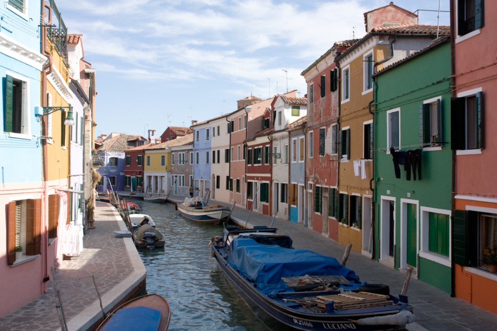 Canal de Burano, Italie