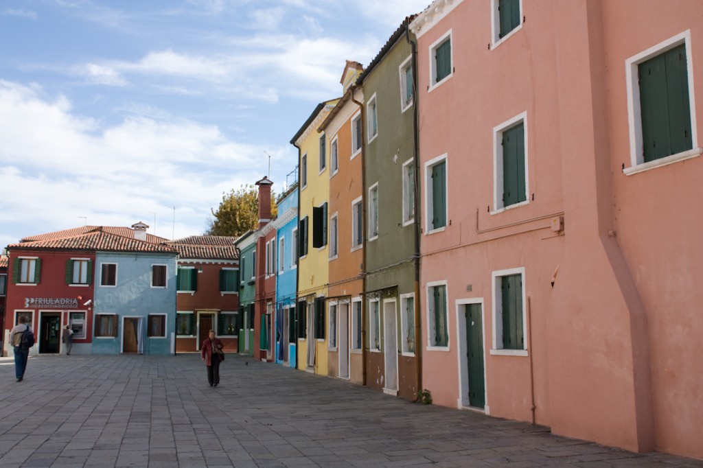 Cour intérieure - Burano, Italie