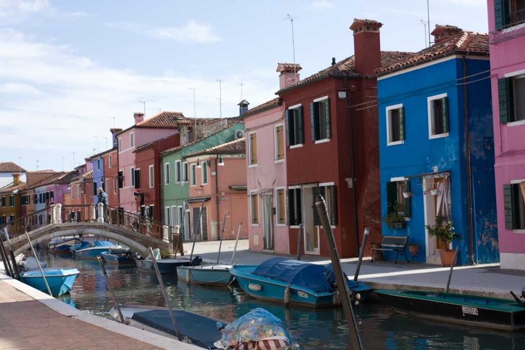 Les maisons de pêcheurs de Burano, Italie