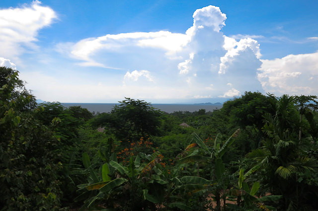 Vue de ma chambre - Kep Lodge