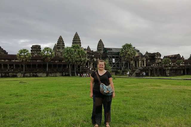 Des pantalons pêcheurs - Siem Reap, Cambodge