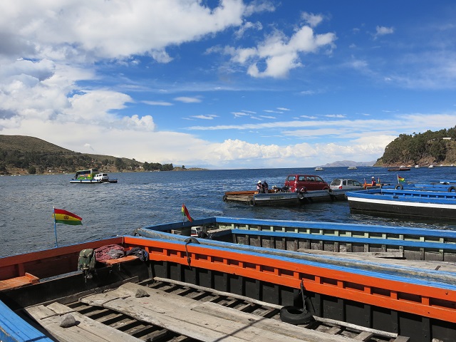 En route pour Copacabana sur le lac Titicaca