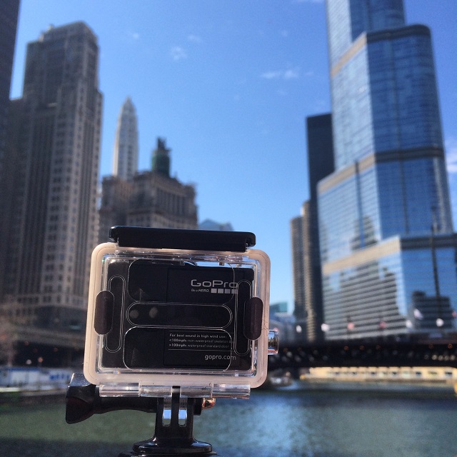 GoPro sur la Chicago River - Chicago, Illinois