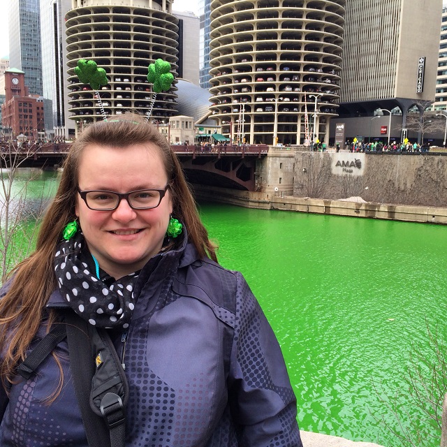 Jennifer et la Chicago River - Chicago, Illinois