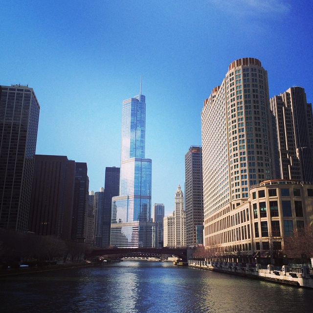 Vue de la Boat Architecture Tour - Chicago, Illinois