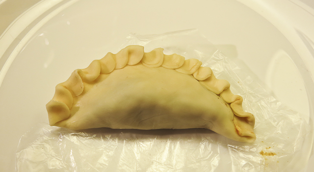 Mon premier empanada - The Argentine Experience, Buenos Aires, Argentine