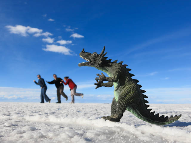 - Désert de sel - Salar d'Uyuni, Bolivie