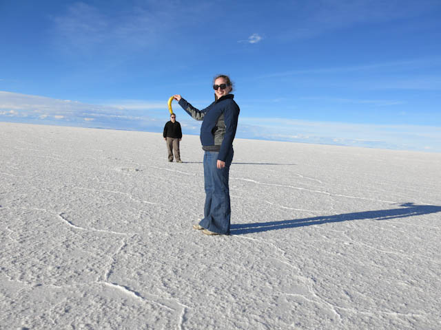 Euh... bizarre - Désert de sel - Salar d'Uyuni, Bolivie