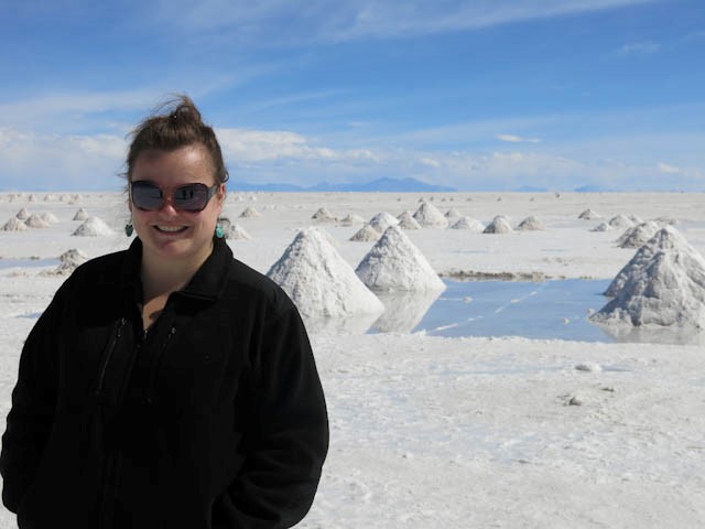 Grand sourire - Désert de sel - Salar d'Uyuni, Bolivie