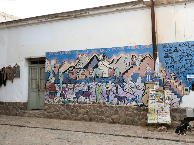 Les rues d'Humahuaca, Argentine